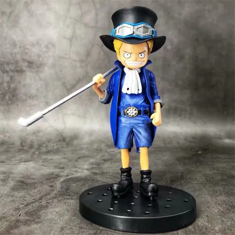 Цельное детство Ver. Luffy Sanji Sabo Ace Zoro милый детский ПВХ экшн фигурка OP Q Коллекционная