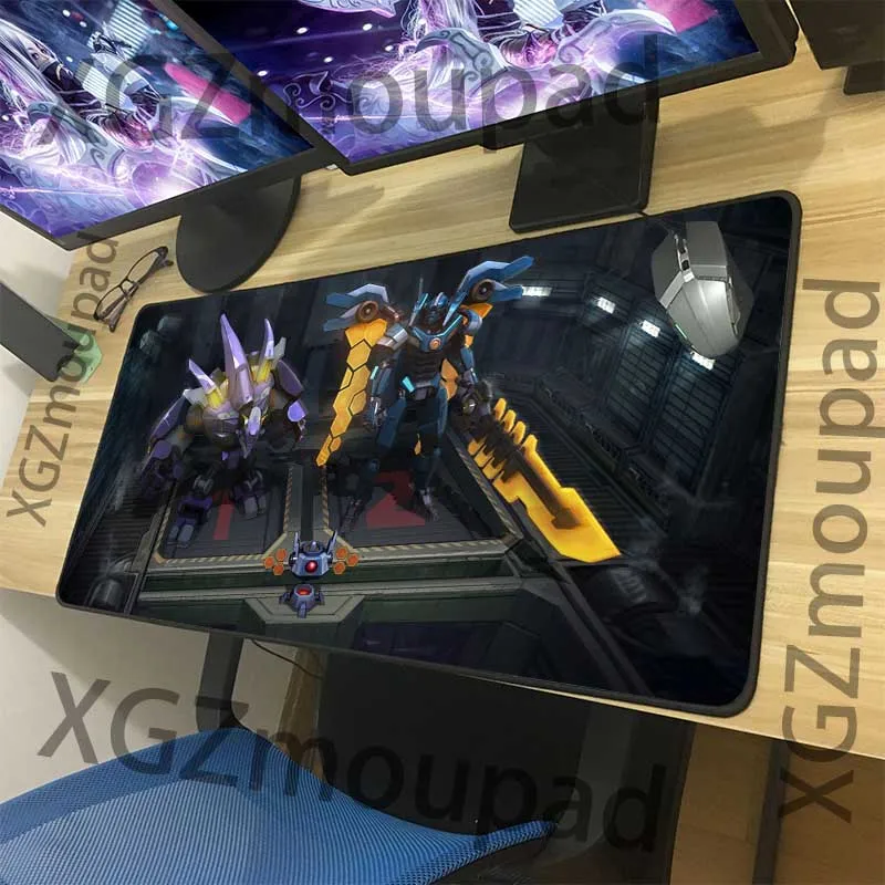 XGZ заказной большой игровой коврик для мыши Черный замок край будущее городской