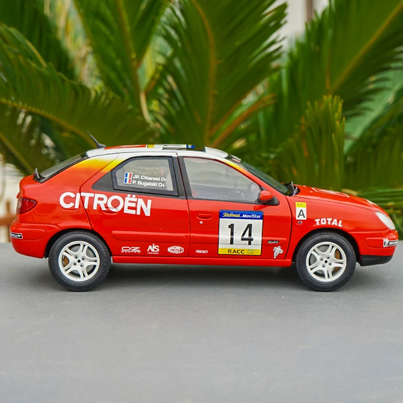1/18 CITROEN Senna WRC monte carlo Picasso литая ралли модель автомобиля с небольшим подарком
