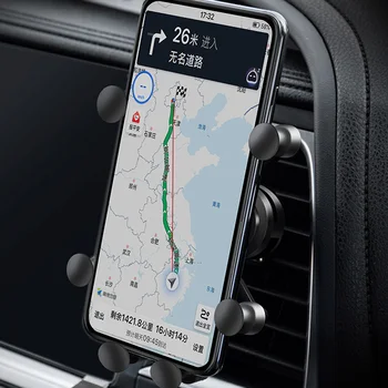 

Universal Car Phone Holder GPS Stand 6 Support Points Stretch Car Gravity Bracket Mount Car Air Vent Grip GPS Phone Holder Stand