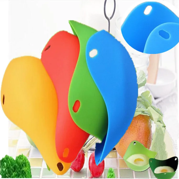 

Multi-color Non-toxic High-temperature Resistant Silicone Egg Steamer Egg Tray Food Grade Silicone Egg Boiler Silica Gel Egg Fry