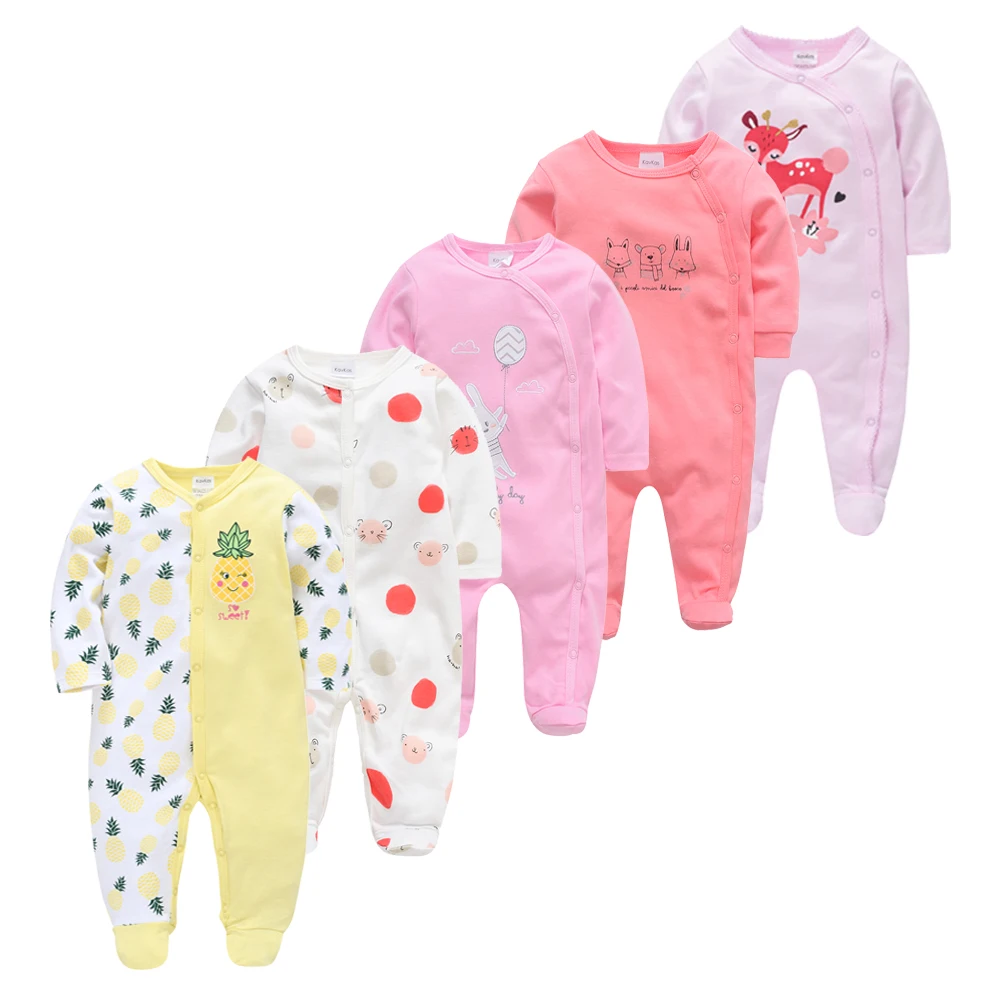 Low Cost Baby Pyjamas Sleepers Bebe Newborn 5pcs Boy Cotton Fille Soft Breathable Zem1gA19D