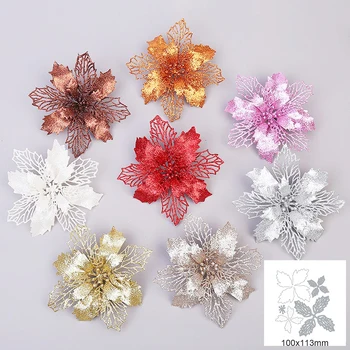 

Christmas 3D Flowers Making Metal Cutting Dies Scrapbooking Album DIY Card Craft Embossing Die Cuts New 2019 Arrival