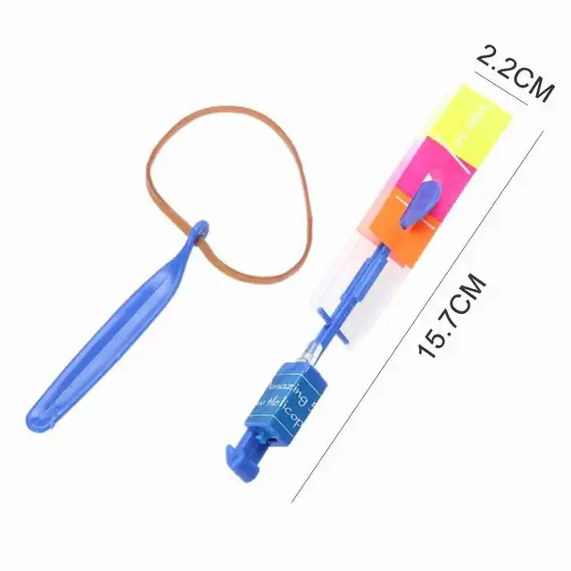 1/10 pcs Led Lighting Up Luminous Toy Flying Slingshot Flying Toys Toys Xmas Decor Light Quickly Fast Catapult Children Gift 6