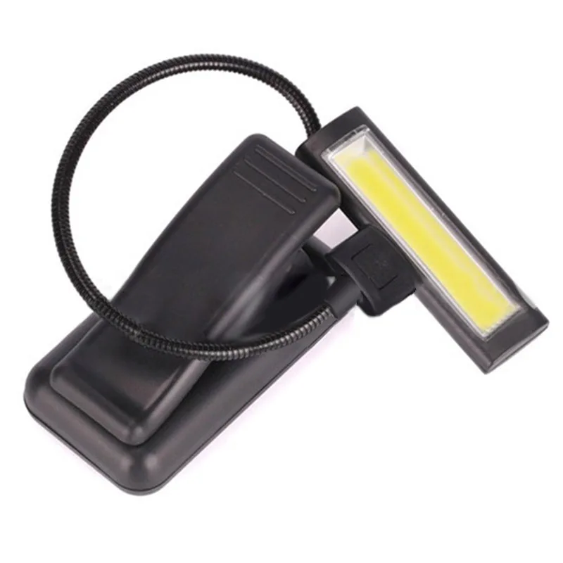 Мини COB гибкий яркий книжный светильник с зажимом, 4 режима, книжный светильник, Led электронная книга, для чтения, для кемпинга, походов, лампа, лампа, светильник-вспышка