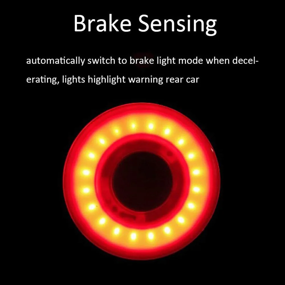 Задний фонарь XLite100 велосипедный тормоз зондирования фонарик Велоспорт Авто старт/стоп задний свет, usb-зарядка IPX6 светодиодный фонарь