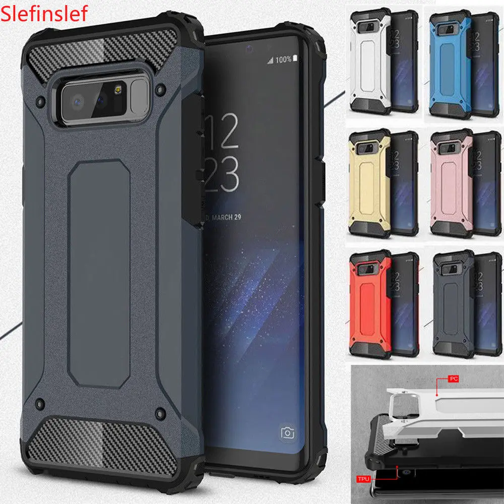 Роскошный Гибридный Прочный чехол для телефона Samsung Galaxy S10 S9 S8 Plus S7 S6 Edge S5 S10E S 10
