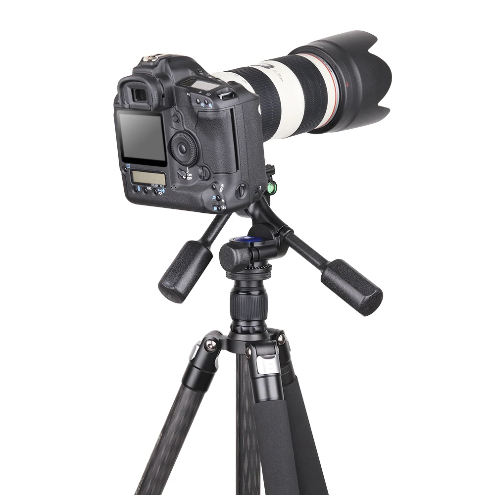Innorel H40 Two Handle Hydraulic Damping 3D Three-dimensional Tripod Head 360 Degree Rotation for Canon Nikon DSLR Camera camera fluid head