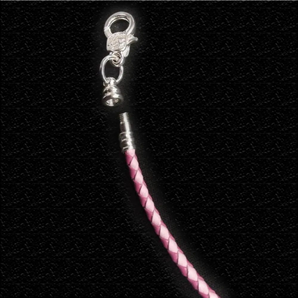 Woven Leather Bracelets 11 Colors Fit Original Diy Beaded Bracelets For Women Men Boy Girls Child Bracelet Kids Jewelry SEIALOY bracelet jewelry