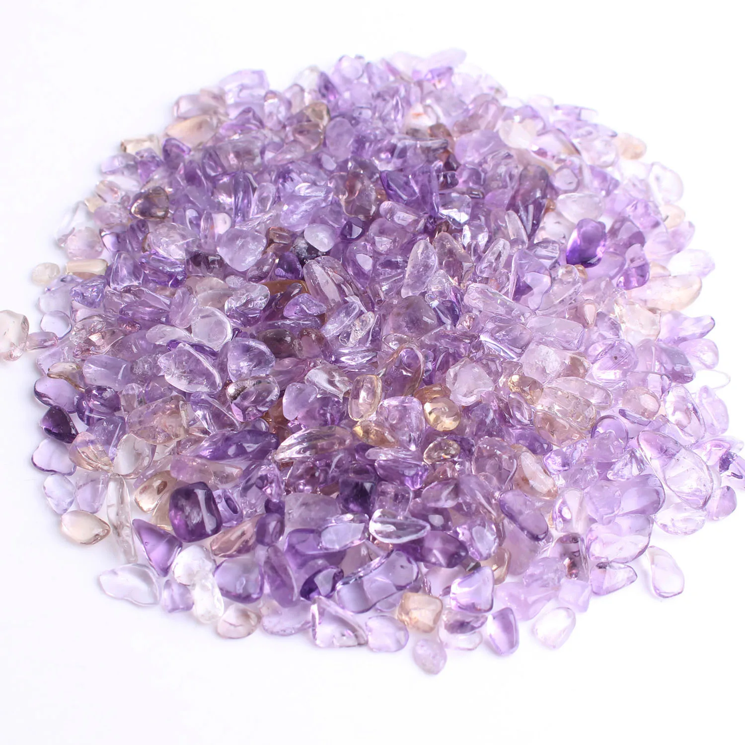 30/50/100g Natural Ametrine Gravel Stone Polished Quartz Chips Crystal Tumbled Semi-Precious Reiki Healing | Дом и сад