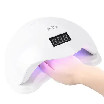 

2020 Professional LED UV Nail Lamp SUNUV 48W SUN5 LED Nail Light Nail Dryer LCD Display 10s/30s/60s/99s Timer Smart For Manicure