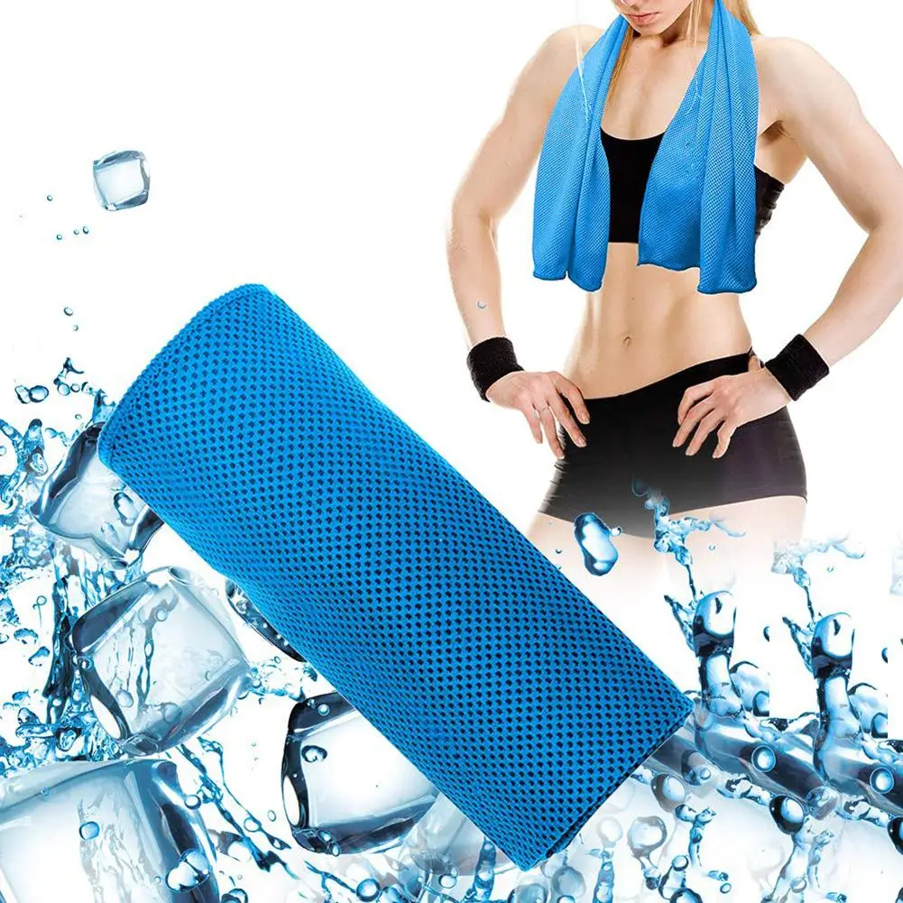 

Sports Thickened Cooling Towel Outdoor Ice Towels Fitness Cool Summer Enduring Instant Chill Towels for Fitness Yoga
