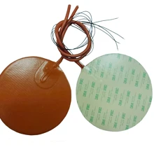 260*260mm Electric heating pad with 100K thermistor and 3m adhesive