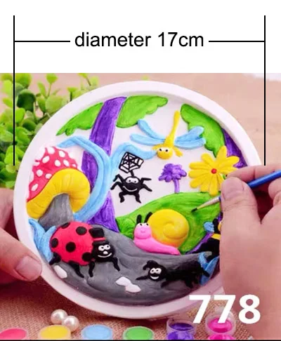 3D Аниме Принцесса ханьфу девушки силиконовые формы для гипса DIY Гипсовая фигурка плесень бетонная керамика глиняные формы Рождественский Декор - Цвет: diameter 17cm