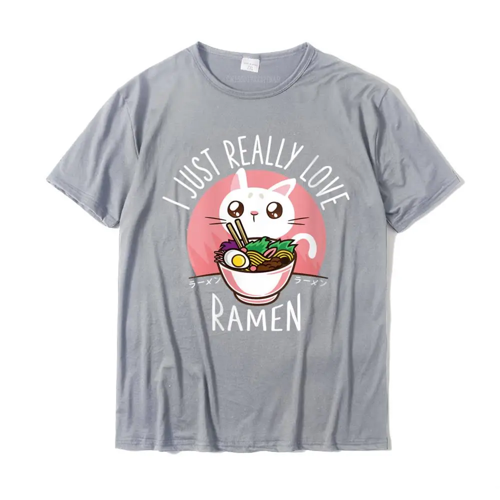 2021 Discount Men Tops Shirts Casual Printing Tshirts Cotton Short Sleeve Casual Tee Shirts Round Neck Free Shipping Womens Love Ramen Japanese Noodles Shirt Kawaii Anime Cat Gifts V-Neck T-Shirt__MZ16622 grey