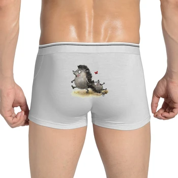 

Cute Hedgehogs Print Men's underwear