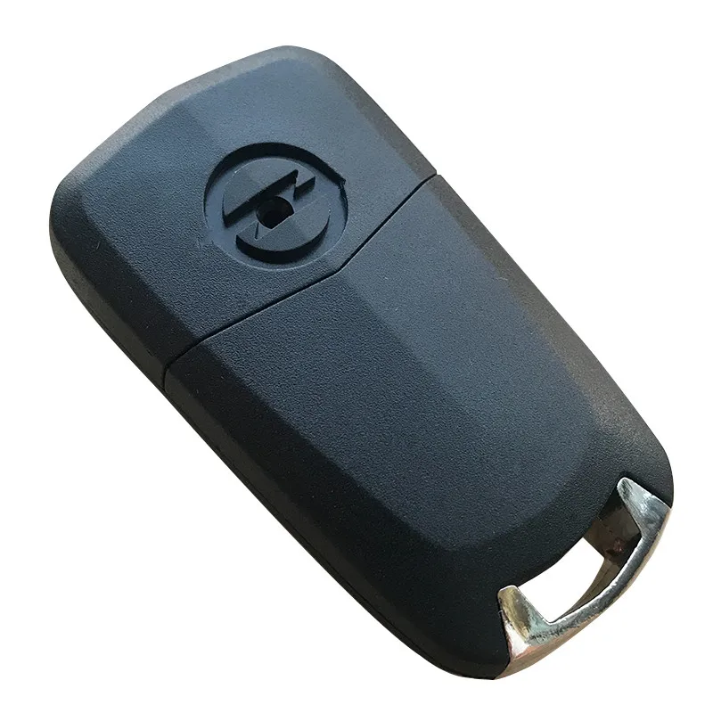 2X подходит для Opel Astra H Zafira B Corsa D флип-ключ дистанционного управления 2 кнопки полный пульт дистанционного ключа Fob 433 МГц T14 ID46 PCF7941 чип