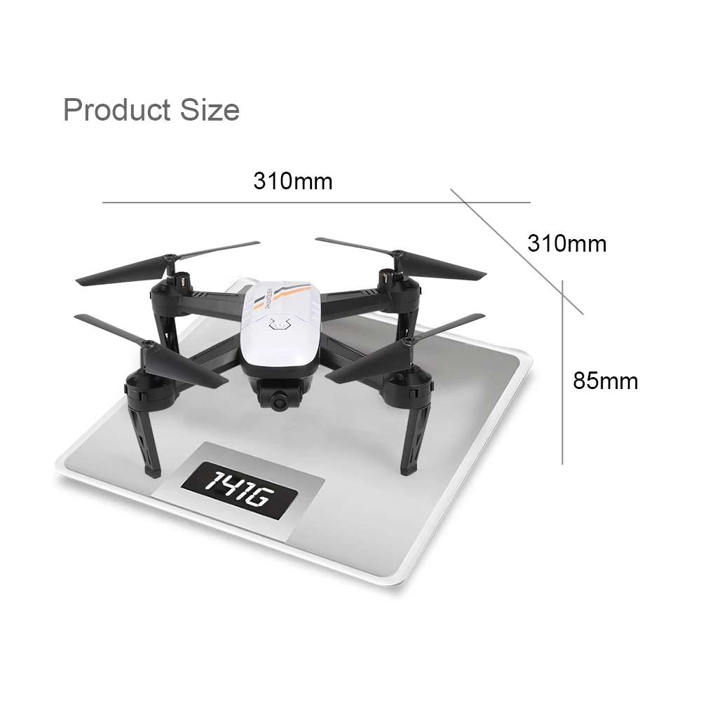 TYH TY-T6 Wi-Fi FPV 2.0MP Широкий формат Камера 2,4G 6-осевой гироскоп 3D флип Безголовый режим долго летать высоты Квадрокоптер с дистанционным управлением