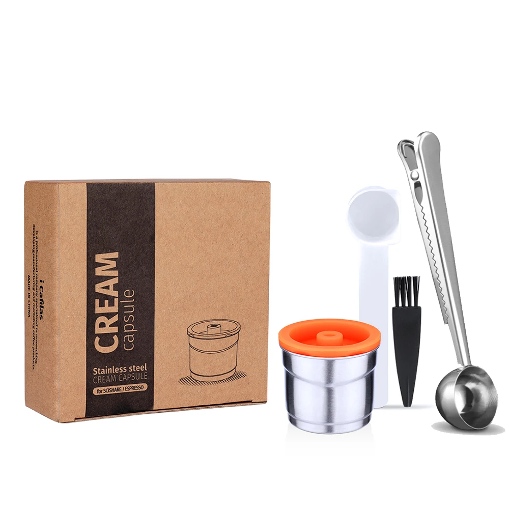 2PK Refillable Coffee Capsule Pod Expresso For Illy, 41 OFF