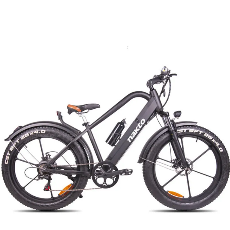 Daibot Off Road Electric Bike 500W 48V Two Wheels Electric Bicycles 26 Inch 4.0 Wide Tires Mountain Electric Scooters Adults  (15)