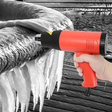 2000 Вт Электрический пистолет горячего воздуха тепловая мощность инструмент с четыре сопла двойной мощности красочные нагревательные провода горячего воздуха пистолет