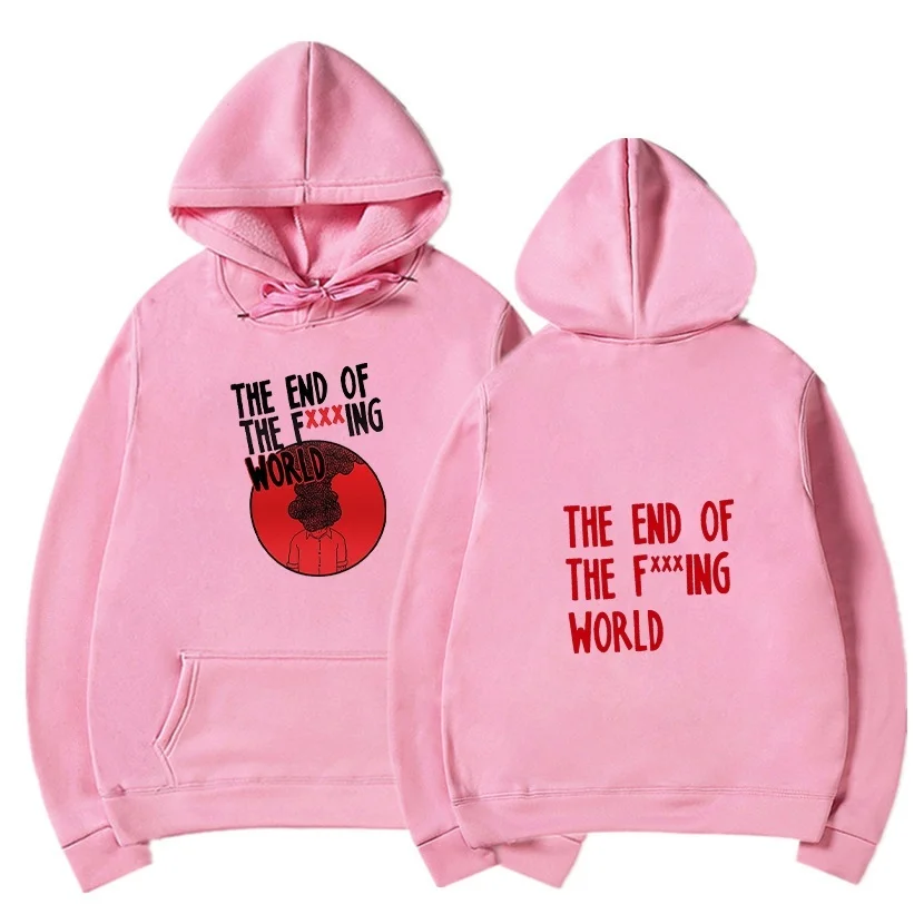 6 The End Of The F* ing World Толстовка Осенняя бумажный дом деньги бумажный дом Толстовка Женская Толстовка Повседневная Уличная Толстовка Топы - Цвет: 6