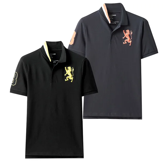 Giordano Polo Pria Shirt Pack 2 Bordir 