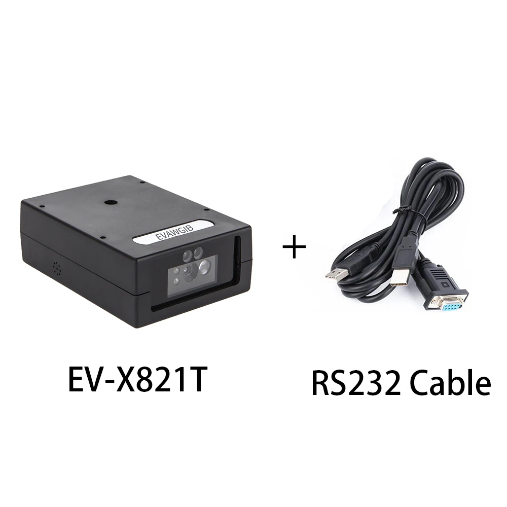 Mini Size Barcode Scanner Module USB Barcode Reader 1D&2D TTL RS232 Serial Self-Inductio QR Scanners