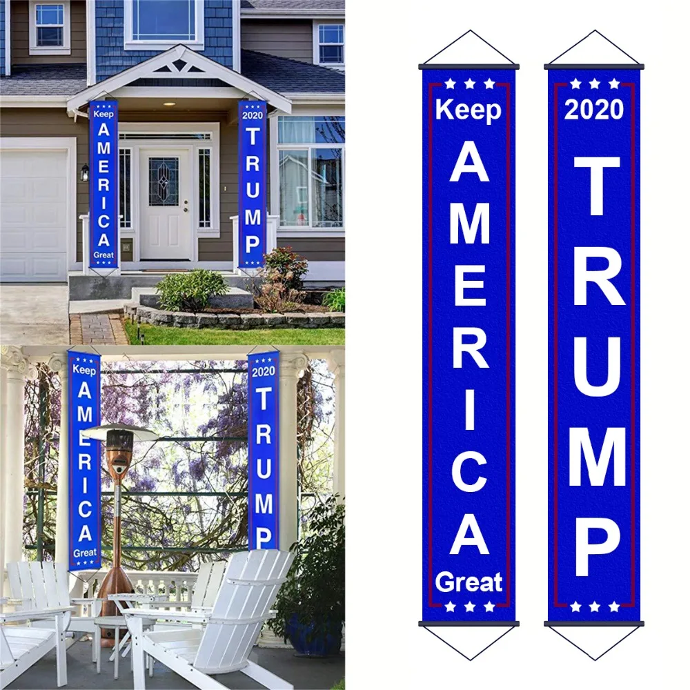 Дональд флаг "Трамп" баннер держать America Great флаг крыльцо неоновая вывеска для президент подвесная гирлянда Америка вечерние Декор прямой поставки