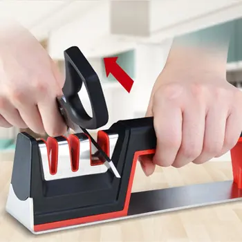 

Professional Knife Sharpener diamond Quick Professional 3 Stages Sharpener Knife sharpening Tools Sharpening Stone