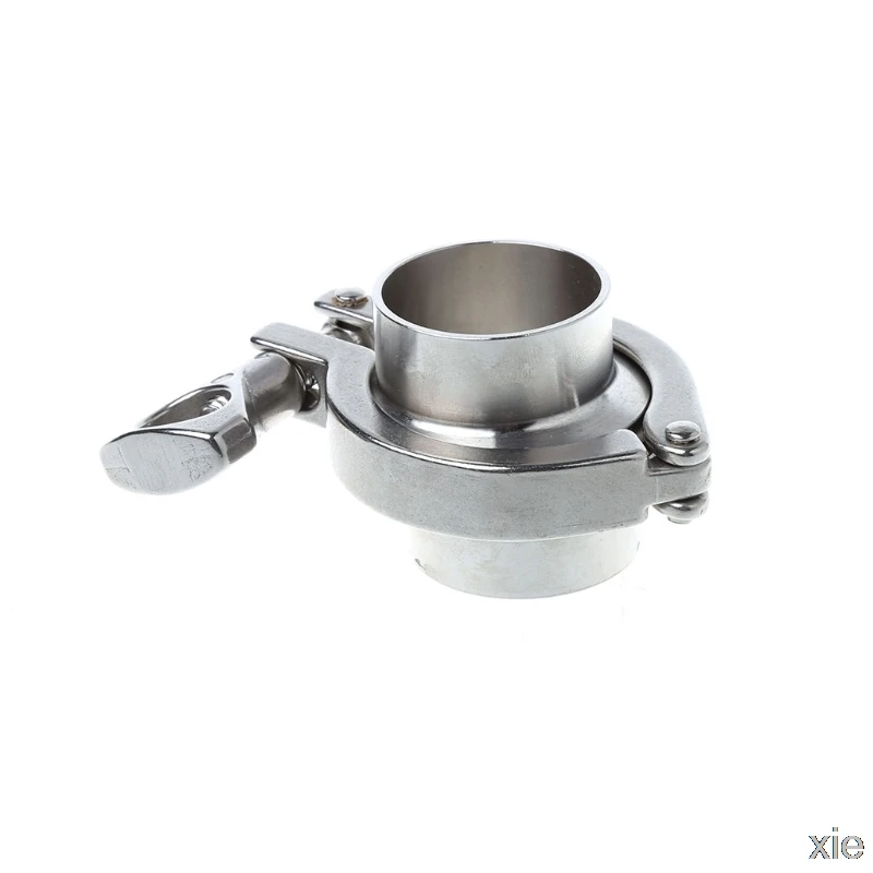 38 мм 1," OD SS304 санитарные трубы сварной наконечник+ тройной зажим+ PTFE комплект прокладок