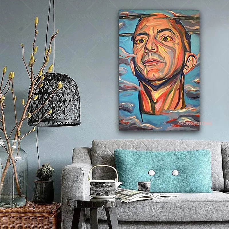 Jeff Bezos Quoted Gift Poster Wall Art For Living Room Decor Posters For Room Aesthetic Print