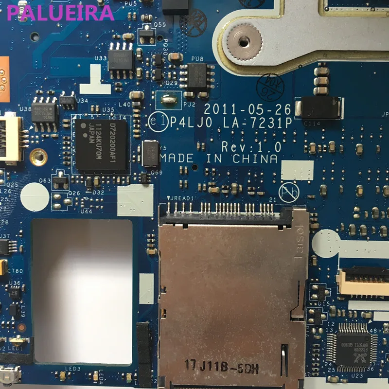 PALUBEIRA ноутбук материнская плата для Acer 4830 4830T PC материнская плата для ноутбука MBRGP02001 P4LJ0 LA-7231P полный tesed DDR3