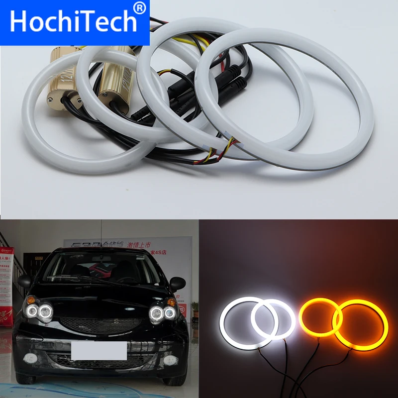 for-byd-f0-f1-2008-2015-white-amber-dual-color-cotton-led-angel-eyes-kit-halo-ring-drl-turn-signal-light