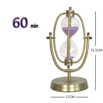 60 минут песочные часы таймер песочные часы обратный отсчет времени песочные часы таймер скандинавский домашний декор - Цвет: Фиолетовый