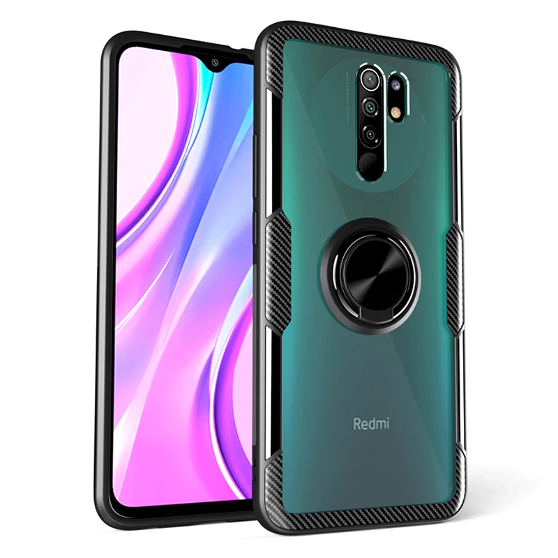 Прозрачный чехол для Xiaomi Mi 10T Lite Redmi 9 9A 9C Note 9S 8T 8 7 5 Pro A C POCO X3 NFC ударопрочный с