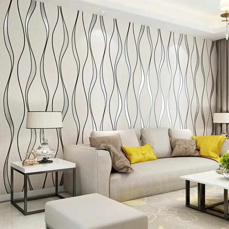 27 Striped Wallpaper For Walls Roll Living Room TV Background Wall Decoration Paper Wall Papers Home Decor Modern Papier Peint