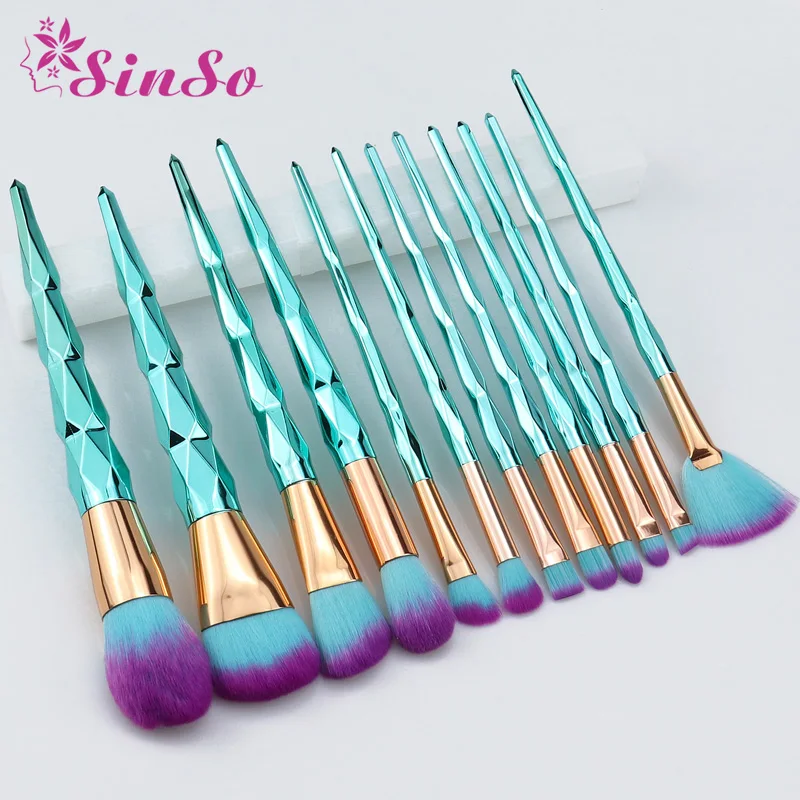 SinSo 12/20PCS Professional Makeup Brushes Set Beauty Cosmetics Tool Foundation Powder Eyebrow Eyeliner Blush Makeup Brush Kit
