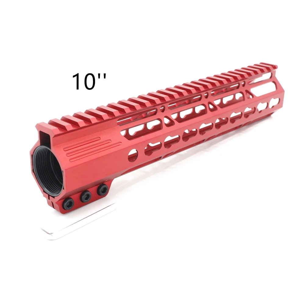 _ M4 Keymod зажимное 10 дюймов тонкое свободное поплавковое защитное крепление для