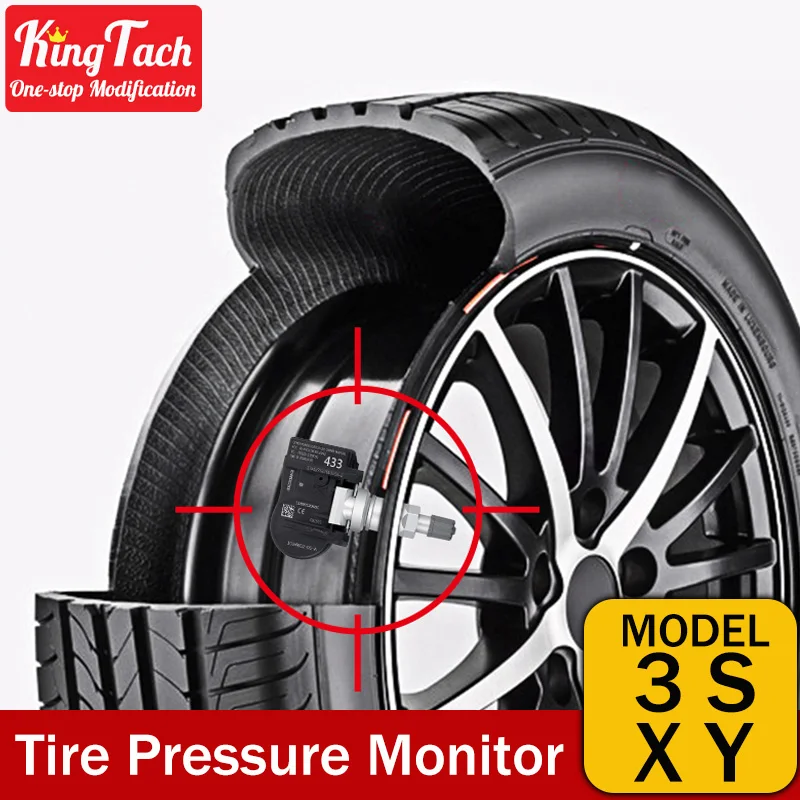 

For Tesla model 3 S X Y Tire Pressure Monitoring Spare Tyre Internal External Sensor