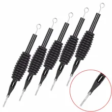 10 шт. RL RS M1 M2 F одноразовая ручка для татуировки стерилизованные иглы для татуажа наконечники для игл и ручка для трубки татуировки пистолет