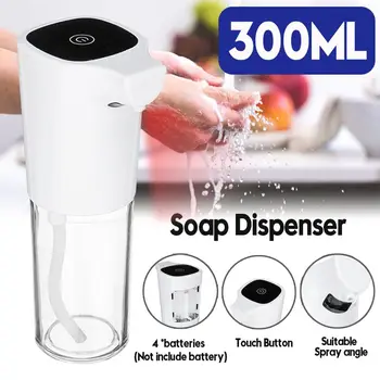 

Automatic Liquid Soap Dispenser Portable Pump Bottle Induction Foaming Hand Washing Device for Kitchen Bathroom