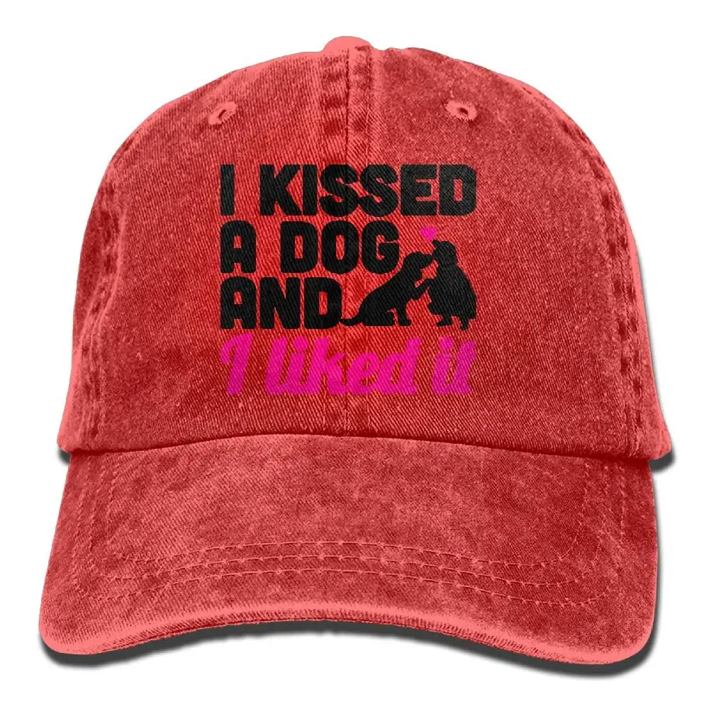 Я поцеловал собачку и мне понравилось это унисекс бейсболка папа шляпа Snapback шляпы