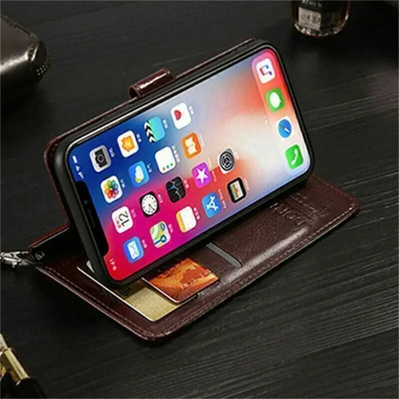 Magnetic Leather Case For Asus Zenfone 5 ZE620KL 5Z ZS620KL ZS570KL ZE552KL ZC551KL ZC550KL Z016D X007D Wallet Flip Card Holder