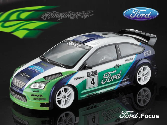 1Set Berfokus ST WRC PC Drift RC Tubuh 