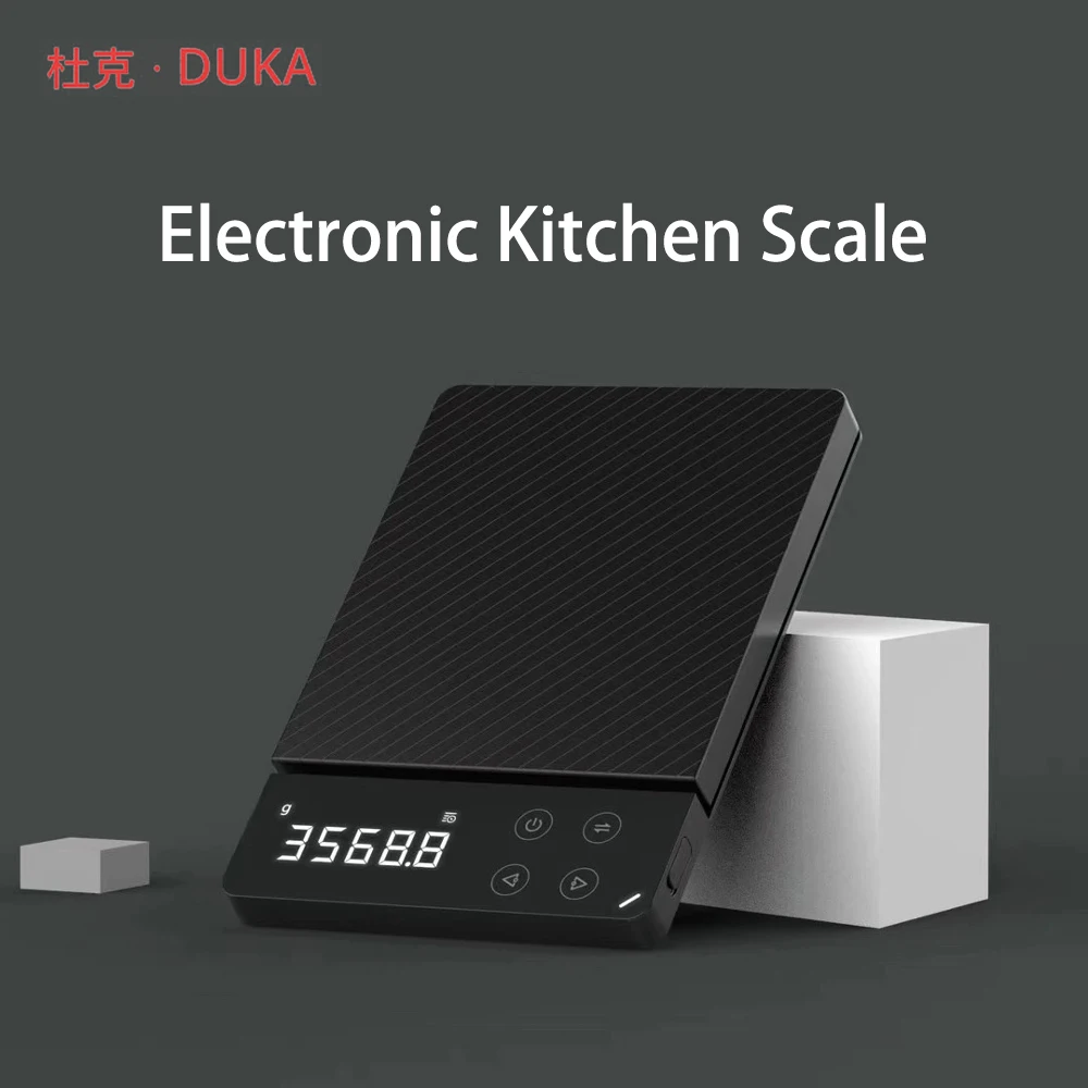 Электронные весы Duka ES1 0-3 кг LCD Цифровые бытовые Многофункциональные кухонные