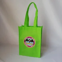 1000 шт/партия многоразовая сумка с логотипом по индивидуальному заказу в шоппинге рекламные нетканые сумка-шоппер сумка для переноски Подарочная ткань упаковка с ручками