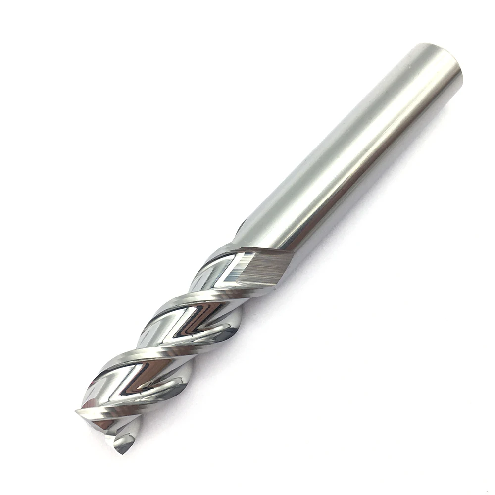 1PC Mill Aluminium 8.0XD8X60L Extra Long HRC60 3Flute Endmills Tool CNC Lathe Cutter Mill End Tungsten Carbide Milling Cutter