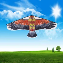 Семейный уличный Забавный спортивный Летающий орел воздушный змей Новинка Орел воздушный змей легкий контроль хороший Летающий для детей игрушки подарок случайный цвет