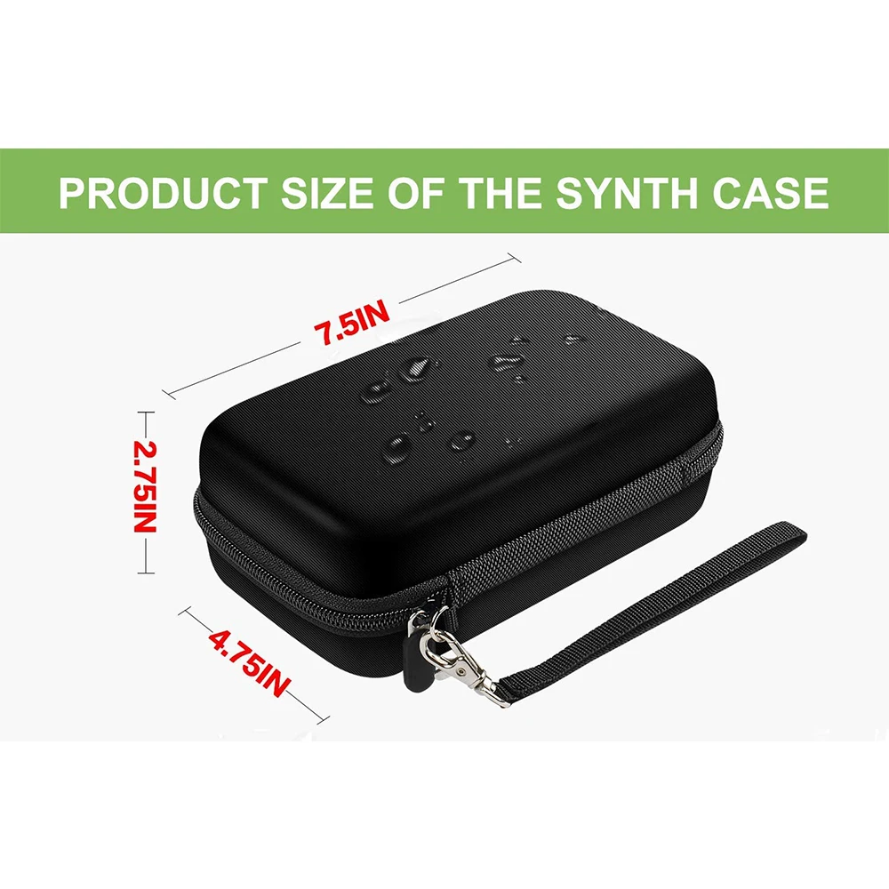 Mchoi Hard Portable Case Compatible with Stylophone Retro Pocket Synth 